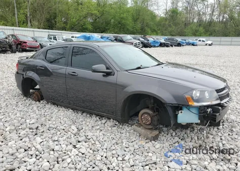 2014 Dodge Avenger Se из США, поврежденный, VIN 1C3CDZAB6EN227407